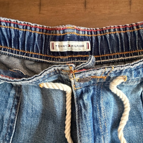 Tommy Hilfiger Denim Drawstring Shorts - Picture 4 of 5